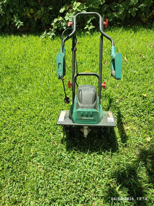 Motoenxada / Cultivador Elétrico Parkside 1500W PGK 1500 A1 – Como Novo