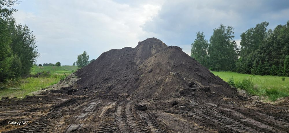 Ziemia ogrodowa pod trawę warzywa wyrównanie terenu humus torf