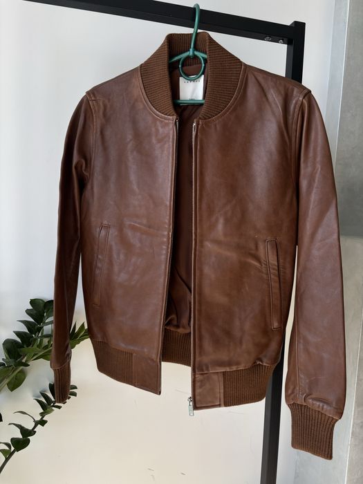 Чоловіча шкіряна куртка Sandro Paris