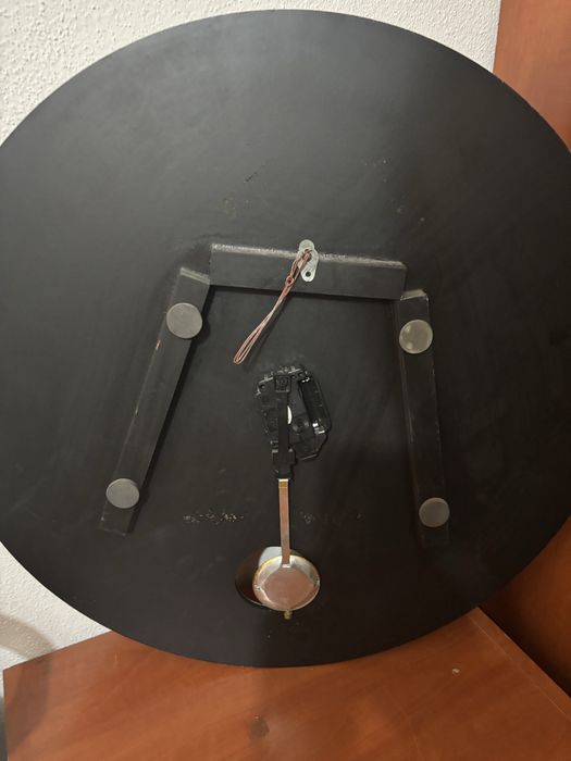 Relógio de Parede Vintage "Château Noir" – 50cm