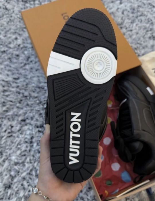 Кроссовки Louis Vuitton skate black луи виттон