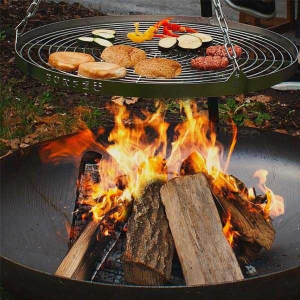 Lareira/Braseiro exterior BonBowl em Corten