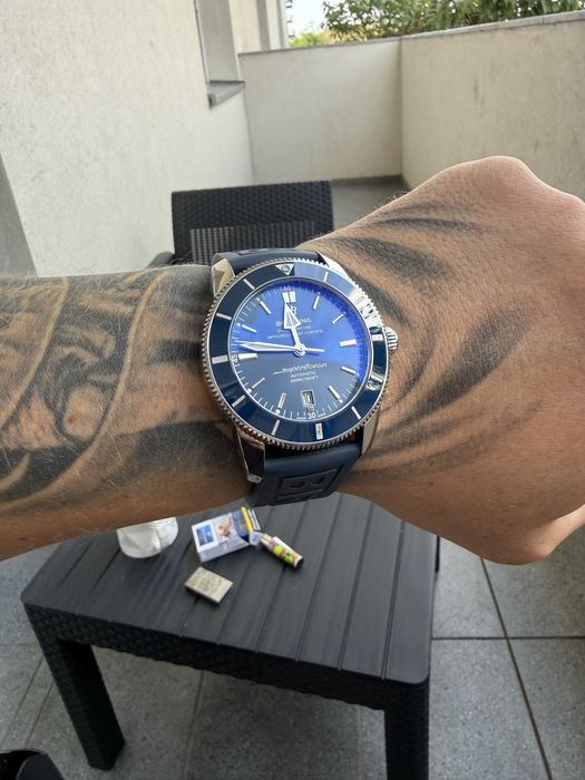 Breitling Superocean Heritage II 46mm idealny stan,2 paski