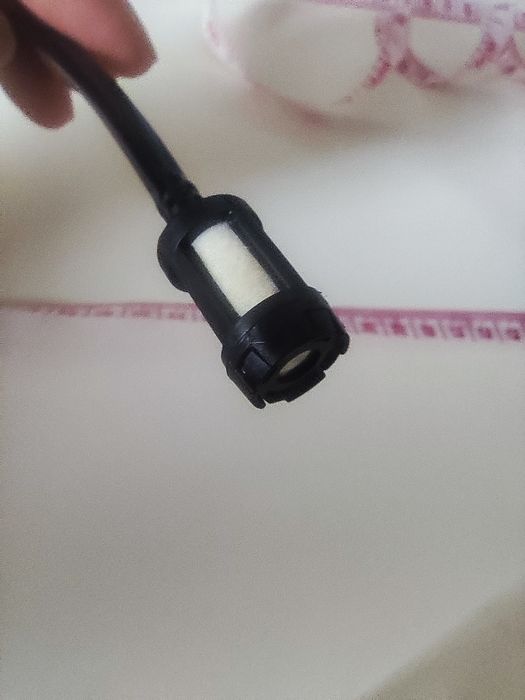 Tubo combustível e filtro