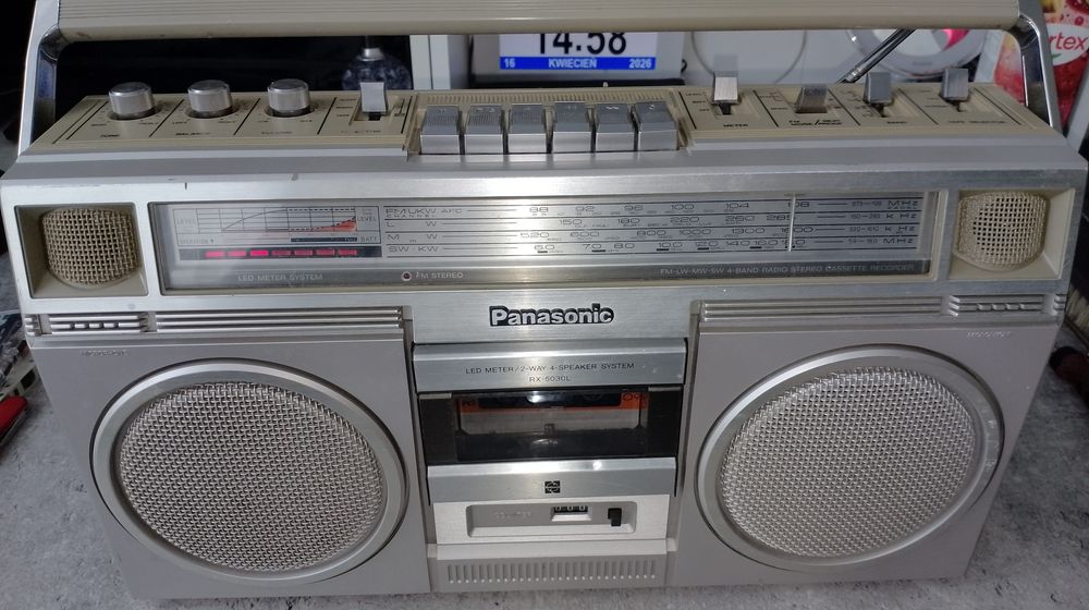 PANASONIC RX5030L boombox '80 rzadki model po rewitalizacji