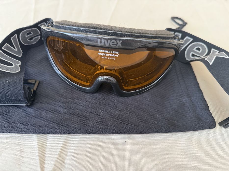 Gogle Uvex double lens