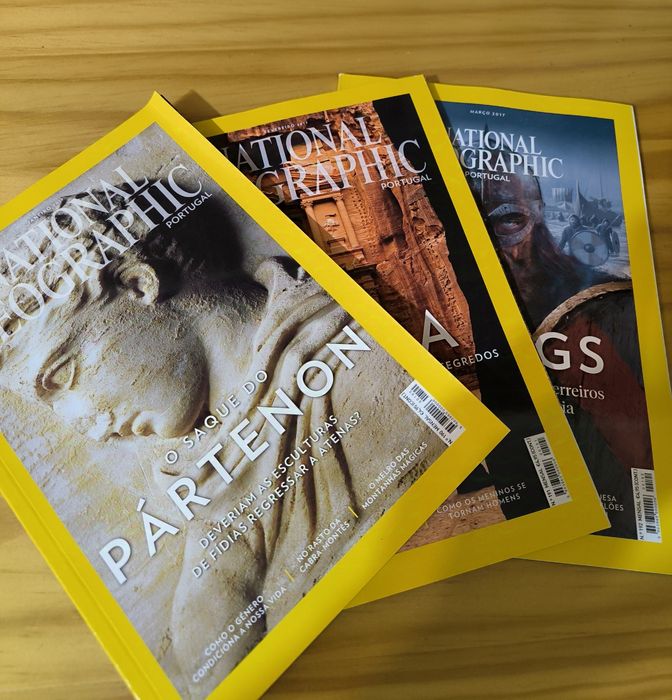 Revistas national Geographic, edição portuguesa