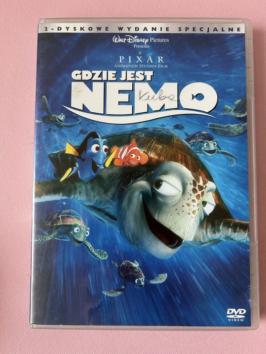 DVD Pixar Walt Disney - Gdzie jest Nemo?