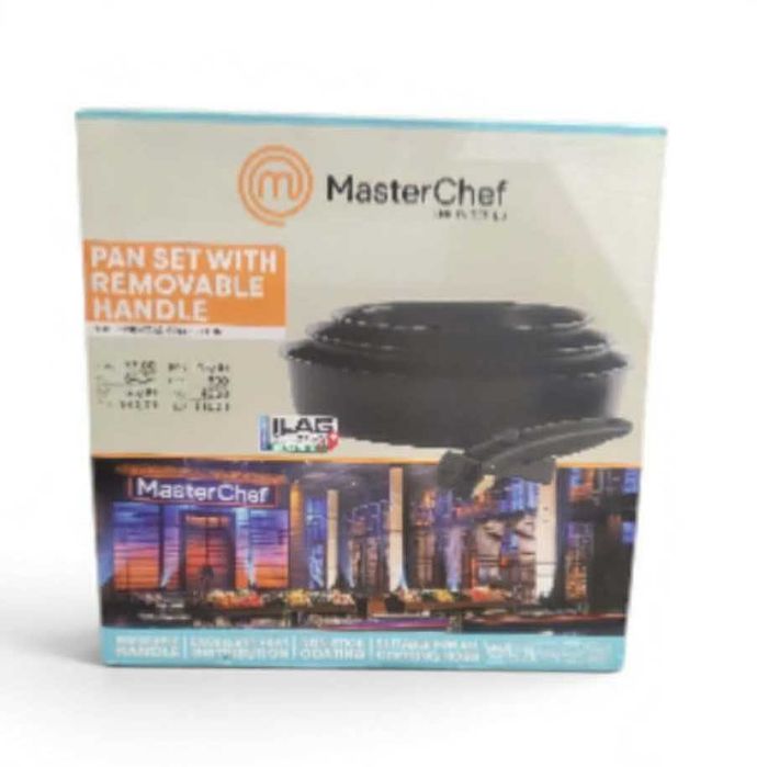 Patelnia 3-Częściowa MasterChef Odłączana Rączka / Twój Lombard / TG