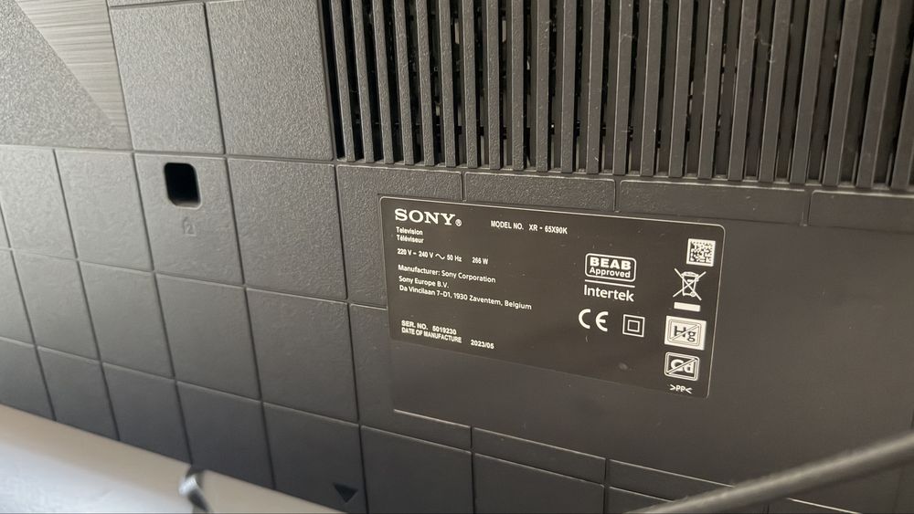 TV Sony 65” XR - 65X90K
