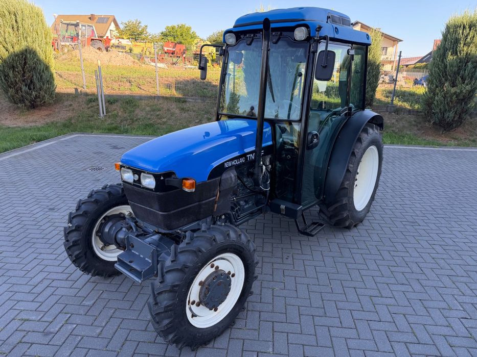 New Holland TN 75F Sprowadzony Klimatyzacja