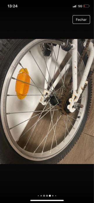 Bicicleta de criança tamanho 20 da BTwin