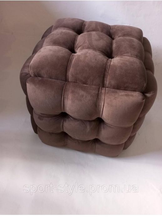 Пуф 5 в 1 сірий велюр пуф Трансформер велюр під замовлення