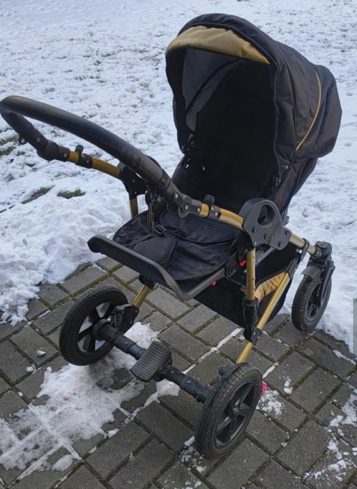 Wózek 3w1 XTral+ fotelik Cybex Aton z bazą /nosidło+wkład