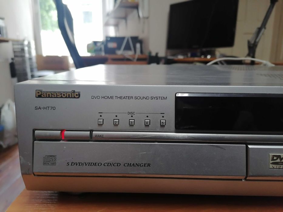 Amplituner Panasonic SA-HT70 z dvd x 5