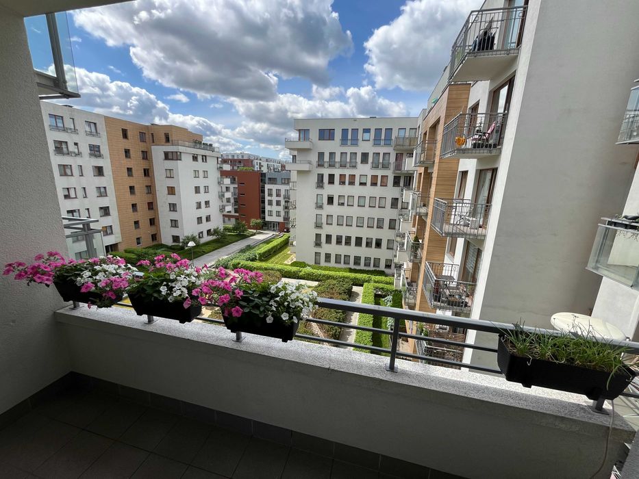 Mieszkanie 40 m2 z loggią, komórką oraz miejscem postojowym Garnizon Gdańsk