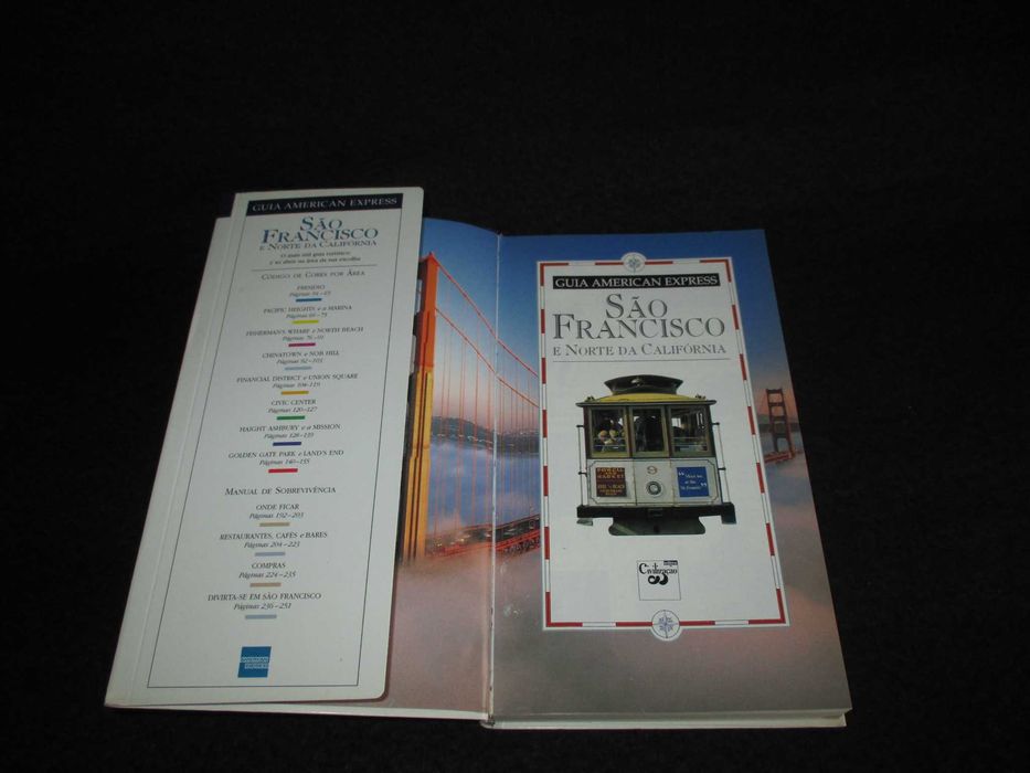 Livro São Francisco e Norte da Califórnia Guia American Express