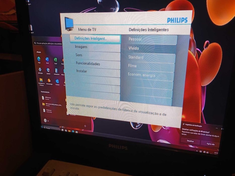 TV Pequena  Philips 20PFL3403D/10