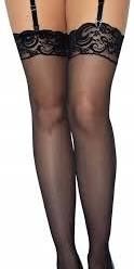 Leg Avenue 1011 sheer Thingh Highs with lace top