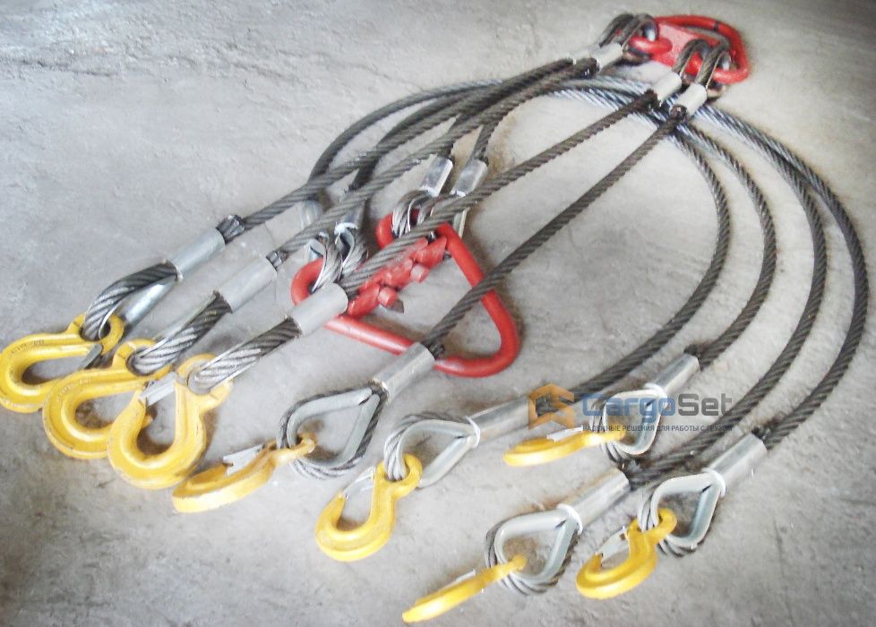 Строп канатний, стальний, текстильний, ланцюговий. Виробник Краща ціна