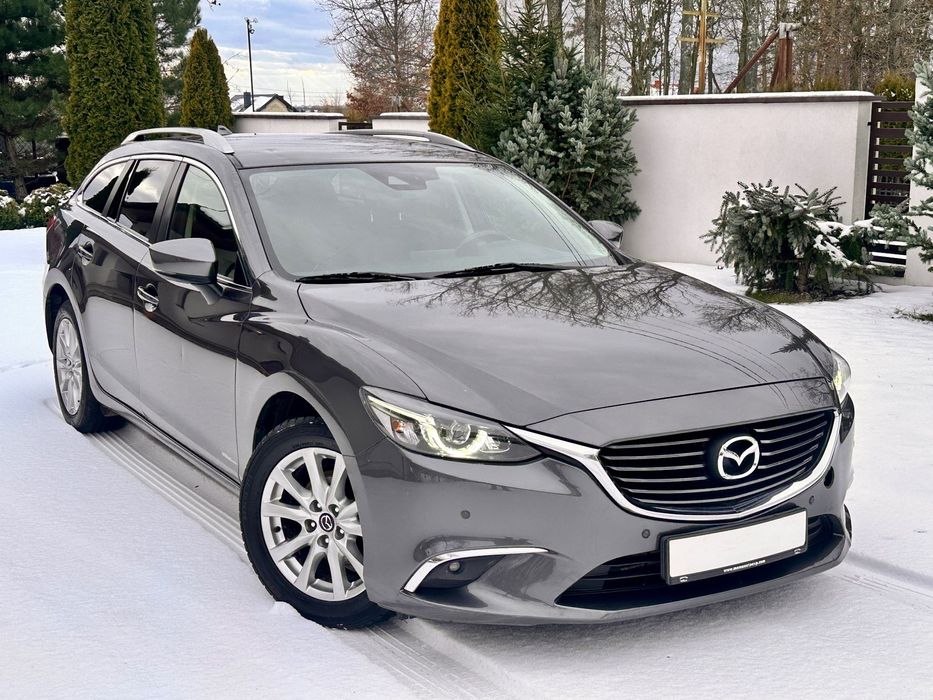 Mazda 6 2.2 D 150 KM / SkyActiv / VAT23% / Skóry / Nawigacja / Kombi / Led /