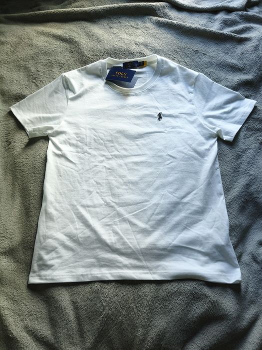 biała koszulka Ralph Lauren