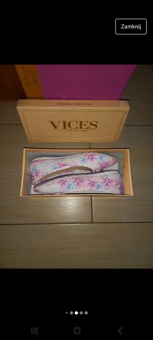 Buty balerinki baleriny