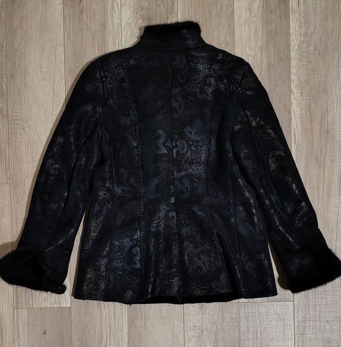 Дублянка з візерунком овчина