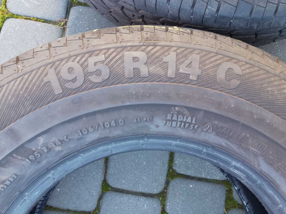 OPONY BARUM 195/14C 7.64 MM LATO 2 Sztuki 2018 Rok