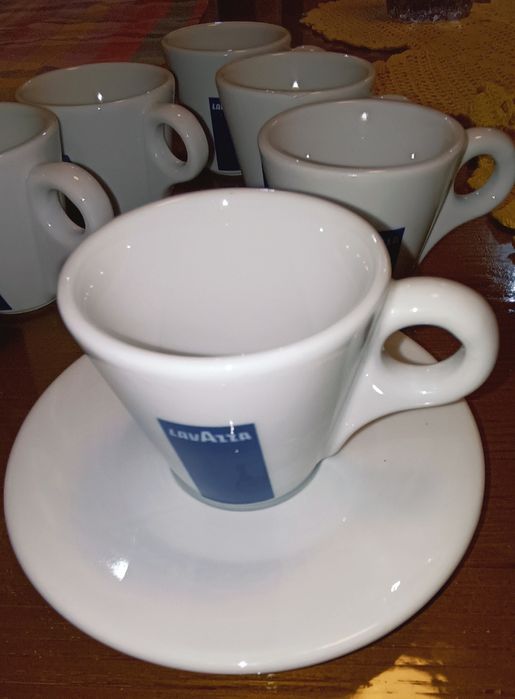 Lavazza•Conjunto 8 Chávenas+ Pires de Café Original "Lavazza®"