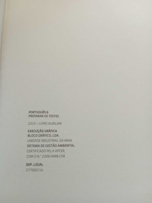 Livros Preparar os Testes, 6º ano, Areal, CN+MAT+PORT
