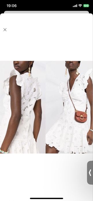 Плаття sandro біле