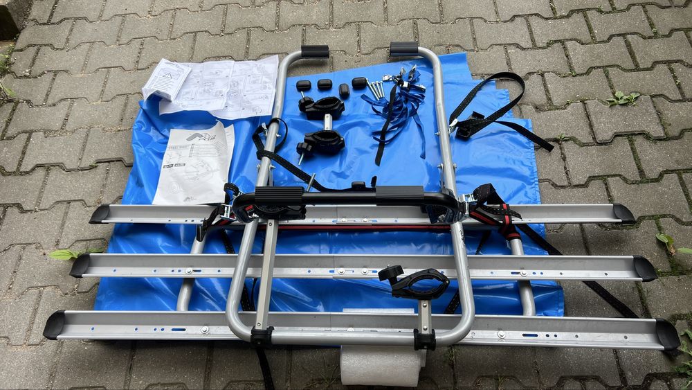 Bagażnik rowerowy Menabo Plus na klapę 3 rowery