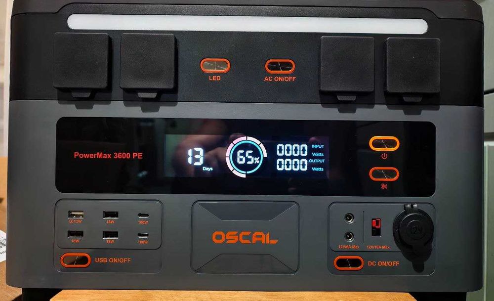 Зарядна станція OSCAL PowerMax 3600 PE (Blackview)