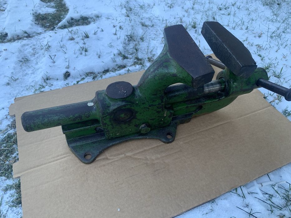 Niemieckie imadło Front Heuer 125 kuta stal