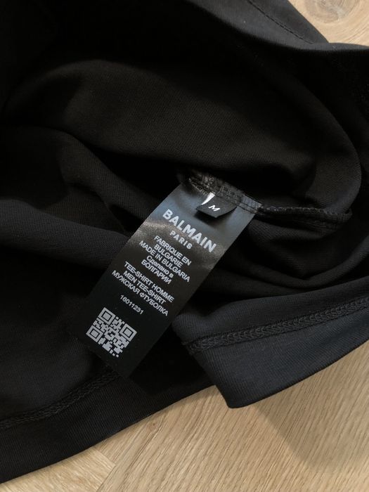 Koszulka bluzka tshirt BALMAIN S-2xl bawelna gruba balenciaga dior