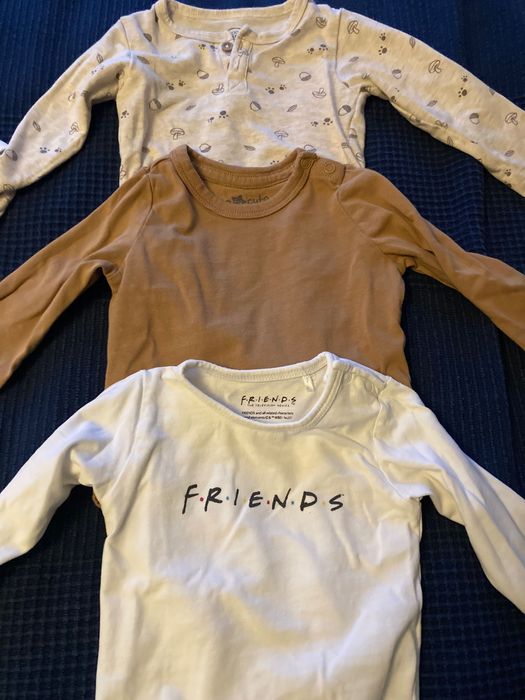 Body niemowlęce r.68 - 6 sztuk