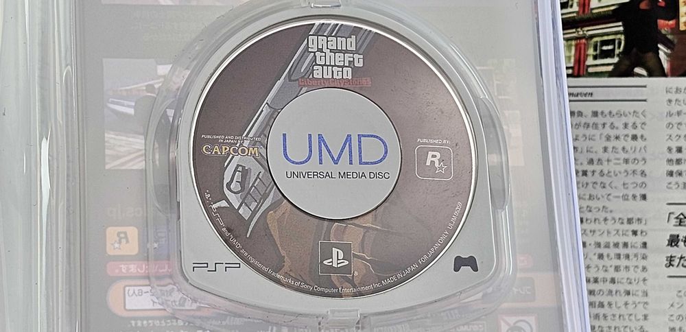 Grand Theft Auto: Liberty City Stories PSP + mapa