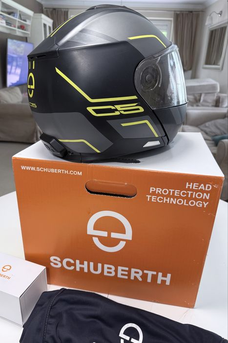 Kask motocyklowy Schuberth C5 z interkomem SC2 rozmiar L 59