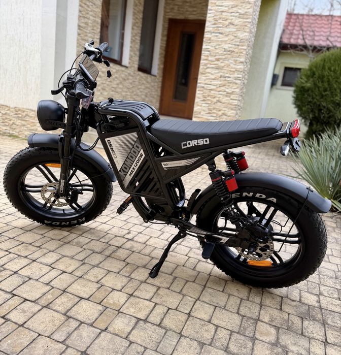 Електроскутер Corso KOMODO 1200Вт, електровелосипед