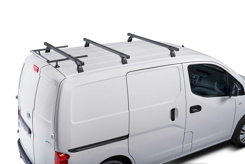 Bagażnik dachowy belki zestaw z rolką stal Opel Vivaro