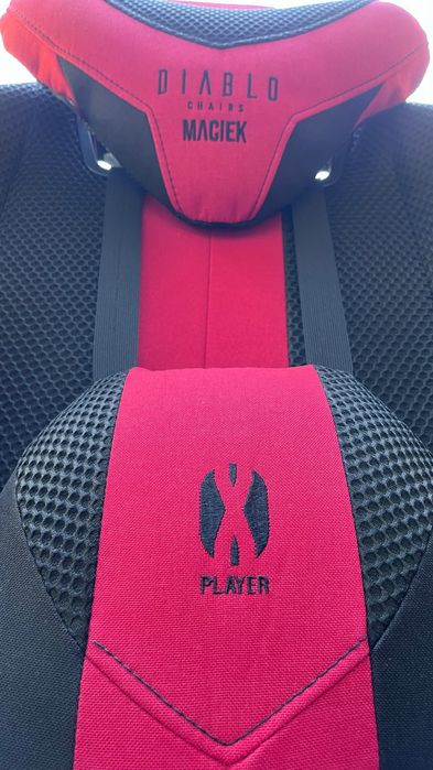 Jak Nowy Fotel Gamingowy Diablo X-Player 2.0 Poduszka imienna!
