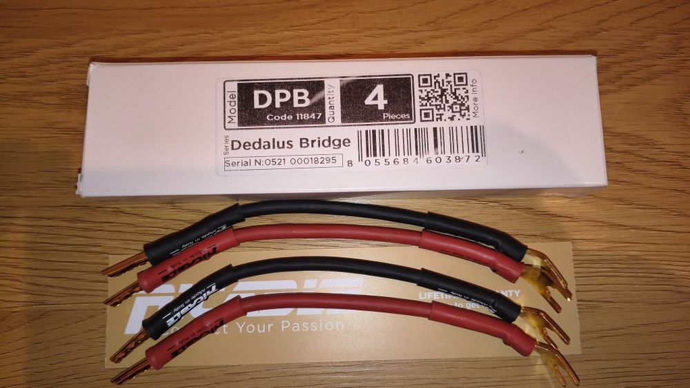 Ricable Dedalus Bridge DPB – zworki głośnikowe (stan idealny)