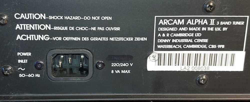 Тюнер Arcam Alpha 2