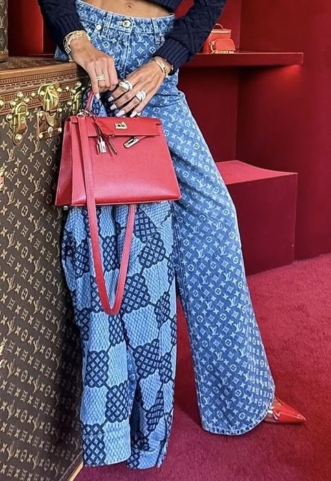 Spodnie lv louis vuitton na zamowienie