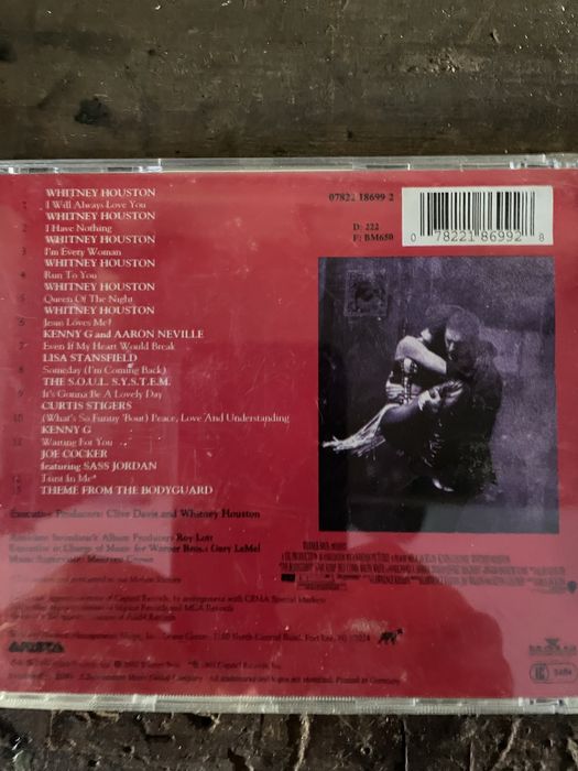 CD musica the bodygard