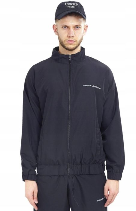 NOWA ala dres dresowa bluza zamek kurtka czarna s 36 m xs 34 wiosna