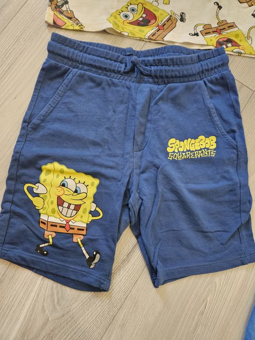 Komplety na lato dla chłopca Mario Marvel SpongeBob