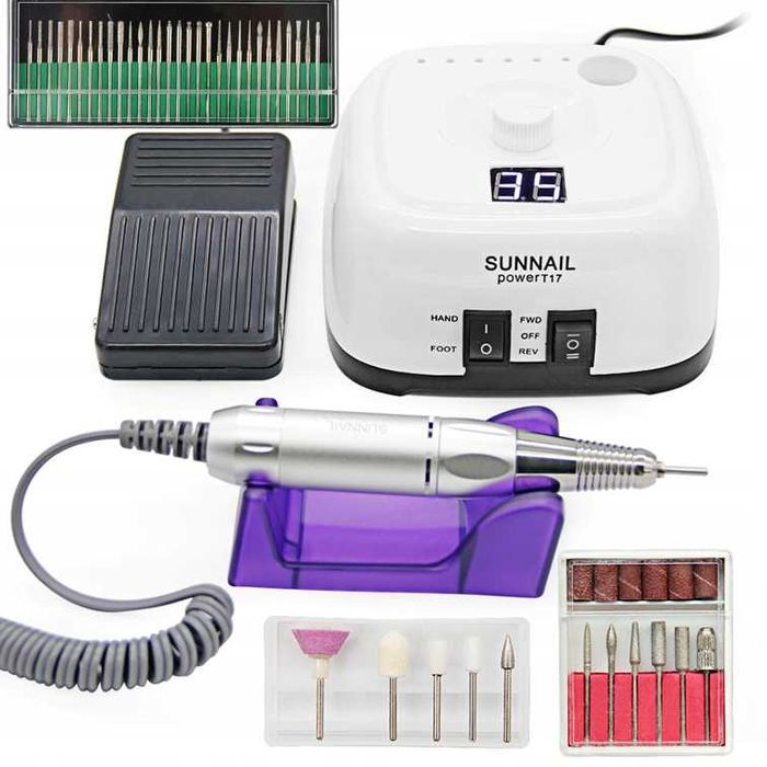 Frezarka Do Paznokci Manicure I Pedicure Mocna 65w