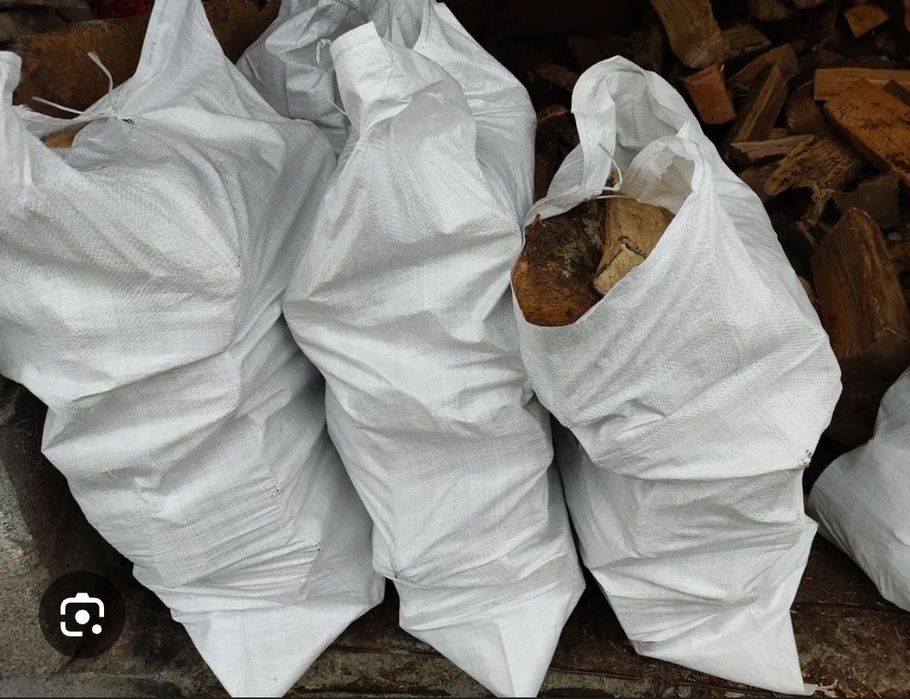 Sacos de 30 kilos carvalho